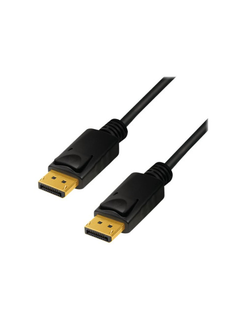 Logilink DisplayPort Cable Black DP to DP 1 m