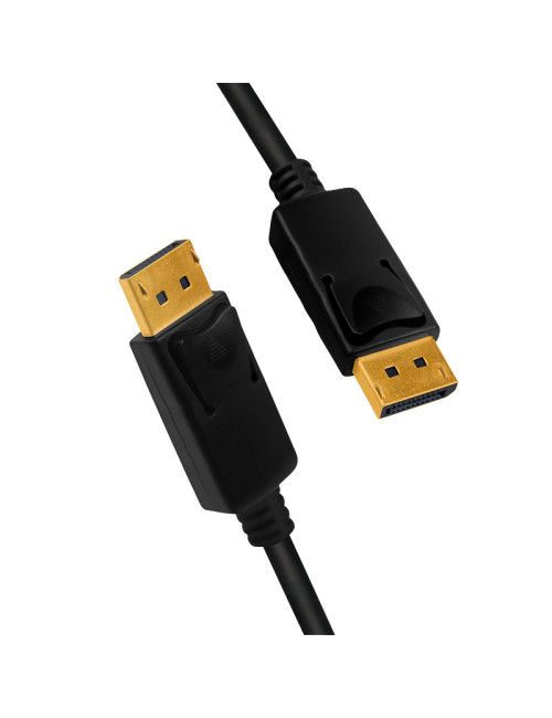 Logilink DisplayPort Cable Black DP to DP 1 m