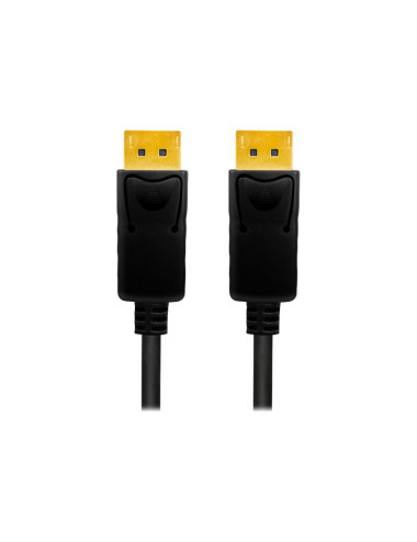 Logilink DisplayPort Cable Black DP to DP 1 m