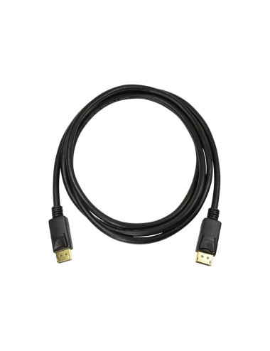 Logilink DisplayPort Cable Black DP to DP 1 m