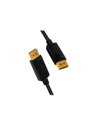 Logilink DisplayPort Cable Black DP to DP 1 m