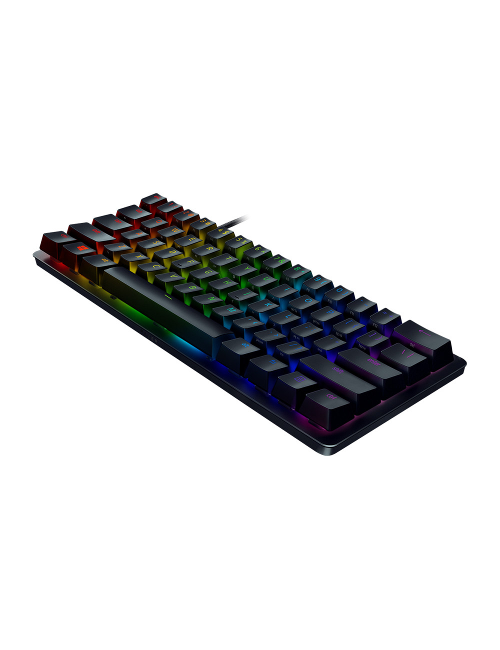 Razer Huntsman Mini 60% Gaming keyboard Opto-Mechanical RGB LED light RU Wired