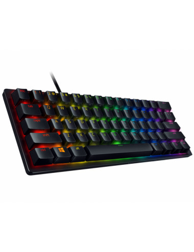 Razer Huntsman Mini 60% Gaming keyboard Opto-Mechanical RGB LED light RU Wired