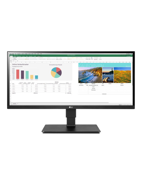 LG UltraWide Monitor 29BN650-B 29 " IPS QHD 21:9 5 ms 350 cd/m Matt Black HDMI ports quantity 2 75 Hz