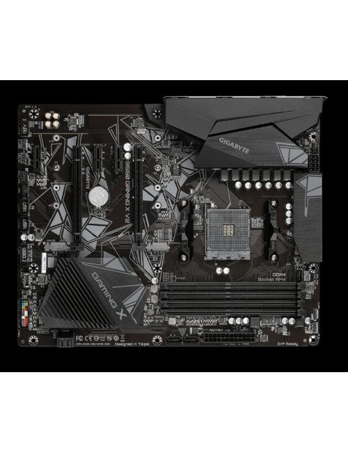 Gigabyte B550 GAMING X V2 Processor family AMD Processor socket AM4 DDR4 DIMM Memory slots 4 Chipset AMD B ATX