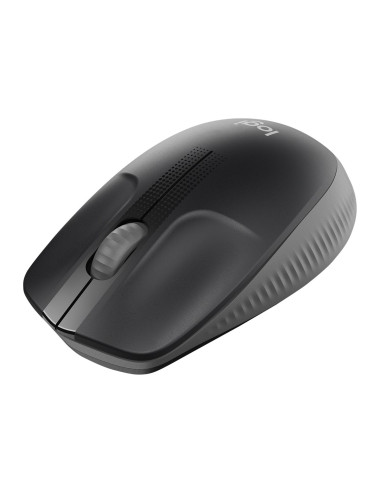 Logitech Full size Mouse M190 Wireless Mid Grey USB