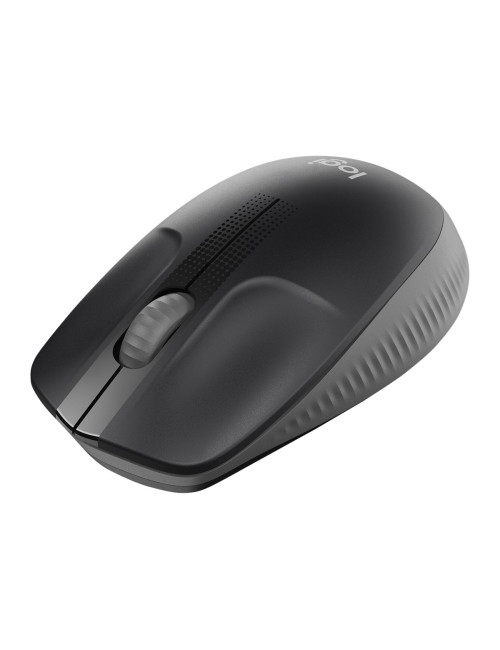 Logitech Full size Mouse M190 Wireless Mid Grey USB