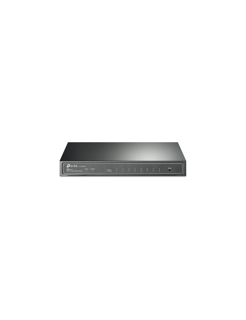 TP-LINK JetStream 8-Port Gigabit Smart Switch TL-SG2008P Web Managed Desktop PoE+ ports quantity 4 Power supply type External