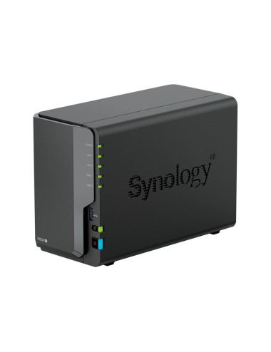 Synology Tower NAS DS224+ up to 2 HDD/SSD Intel Celeron J4125 Processor frequency 2.0 GHz 2 GB DDR4