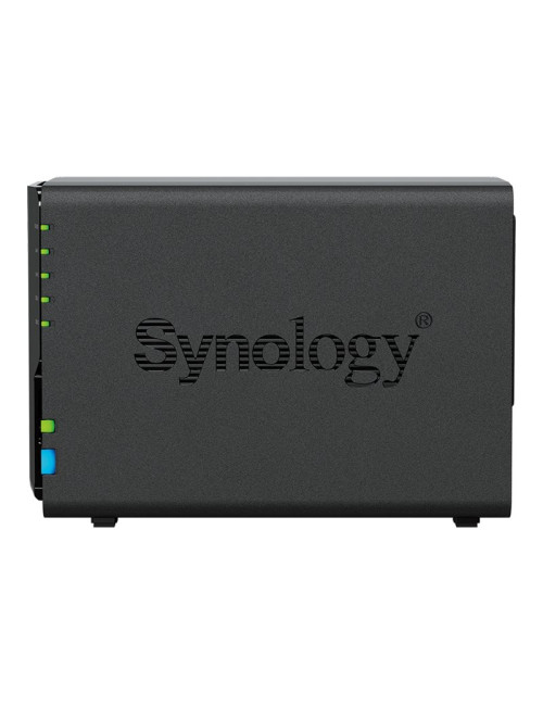 Synology Tower NAS DS224+ up to 2 HDD/SSD Intel Celeron J4125 Processor frequency 2.0 GHz 2 GB DDR4