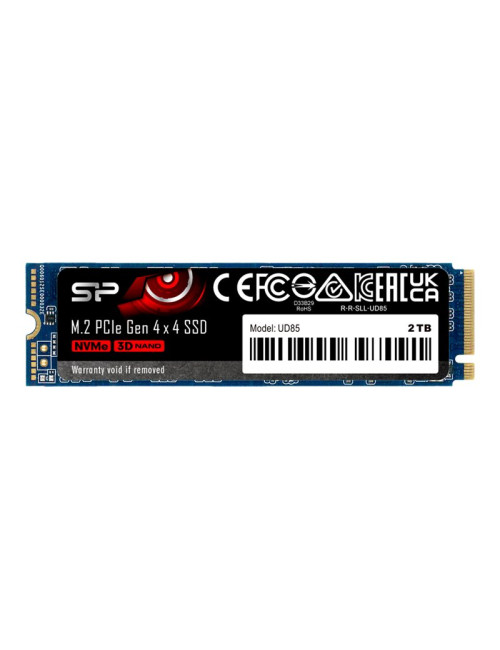 Silicon Power SSD UD85 1000 GB SSD form factor M.2 2280 SSD interface PCIe Gen4x4 Write speed 2800 MB/s Read speed 3600 MB/s