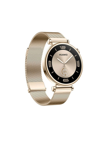 Huawei GT 4 (41mm) Smart watch GPS (satellite) AMOLED 1.32 Waterproof Gold Milanese