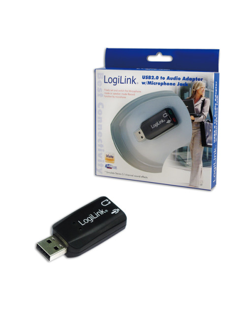 Logilink USB Audio adapter, 5.1 sound effect