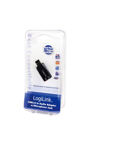 Logilink USB Audio adapter, 5.1 sound effect