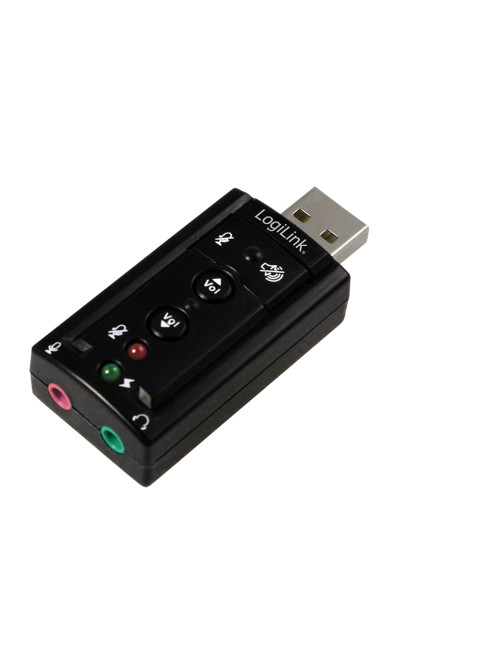 Logilink USB Audio adapter, 7.1 sound effect