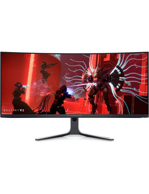 Dell Gaming Monitor AW3423DW 34 " LCD QHD 3440 x 1440 21:9 0.1 ms 1000 cd/m Black 175 Hz HDMI ports quantity 2