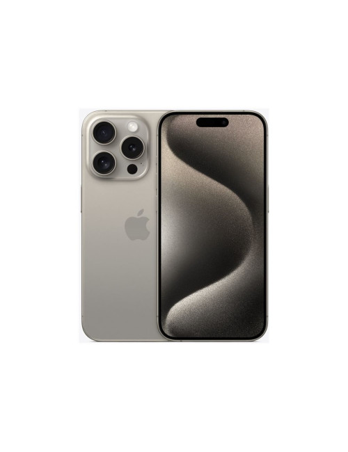 Apple iPhone 15 Pro Natural Titanium 6.1 " Super Retina XDR display with ProMotion Apple A17 Pro Internal RAM 8 GB 128 GB Dual S