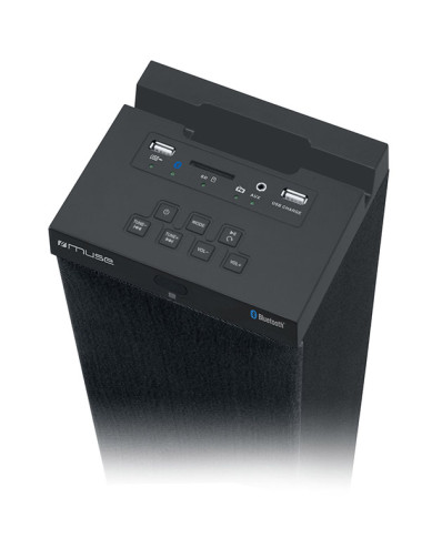 Muse M-1250BT 60 W Wireless connection Black Bluetooth