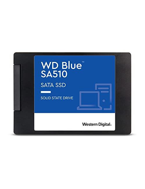 SSD|WESTERN DIGITAL|Blue SA510|4TB|SATA 3.0|Write speed 520 MBytes/sec|Read speed 560 MBytes/sec|2,5"|TBW 600 TB|MTBF 1750000 ho