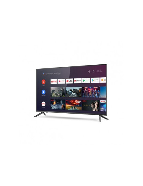 Allview QL43ePlay6100-U 43" (109cm) 4K UHD QLED Smart Android TV, Google Assistant, Black Metallic Frame Allview QL43ePlay6100-U