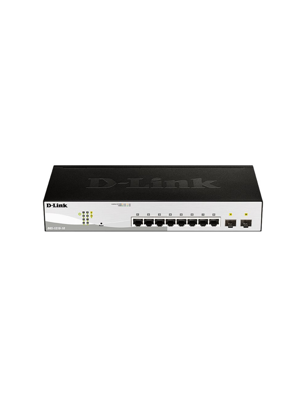 D-Link 10-Port Gigabit Smart Managed Switch DGS-1210-10 Managed L2+ Rackmountable