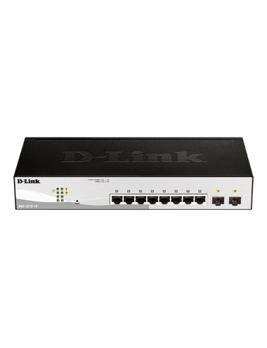 D-Link 10-Port Gigabit Smart Managed Switch DGS-1210-10 Managed L2+ Rackmountable