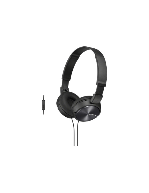 Sony Foldable Headphones MDR-ZX310 On-Ear Wired Black