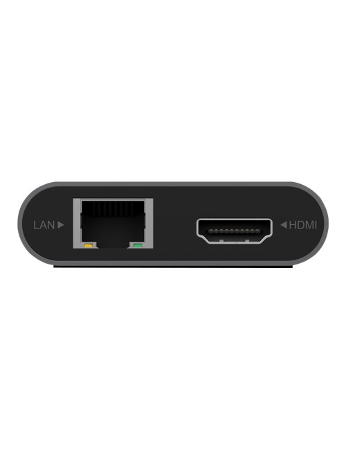 Raidsonic 12-in-1 USB Type-C dock with PD 100W BOX IB-DK4050-CPD Dock Ethernet LAN (RJ-45) ports 1 USB 3.0 (3.1 Gen 1) ports qua