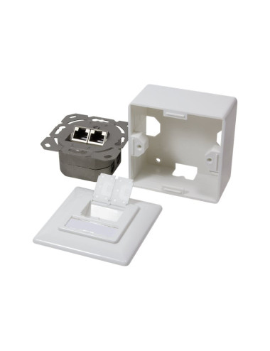 Logilink NP0035 Cat5e Tested according to LINK Performance CLASS D, for up to 300 MHz Complete shielding of the RJ45 sockets and