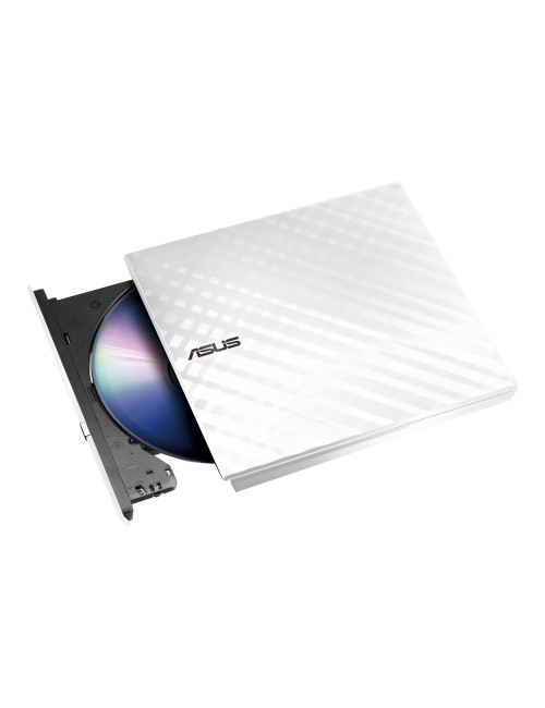 Asus SDRW-08D2S-U Lite Interface USB 2.0 DVD RW CD read speed 24 x CD write speed 24 x White Desktop/Notebook