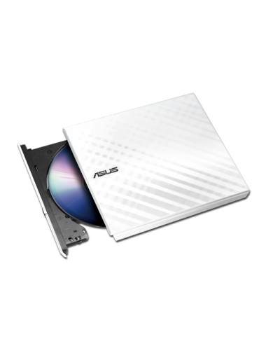 Asus SDRW-08D2S-U Lite Interface USB 2.0 DVD RW CD read speed 24 x CD write speed 24 x White Desktop/Notebook