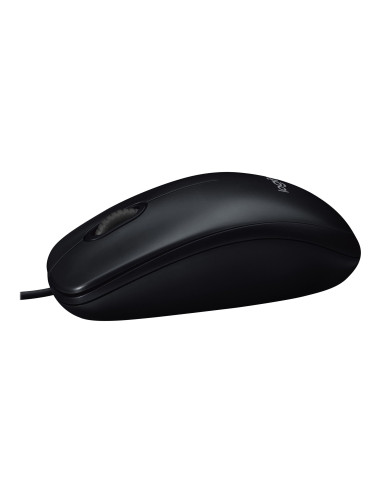 Logitech Mouse B100 Black Wired