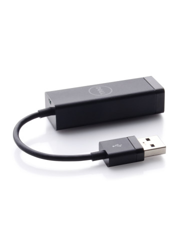 Dell USB-A 3.0 to Ethernet (PXE Boot) Black Adapter