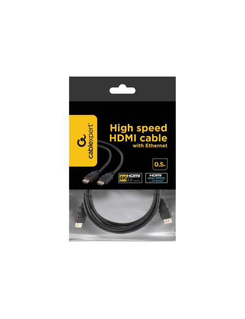 Cablexpert Black HDMI to HDMI 0.5 m 0.5 m