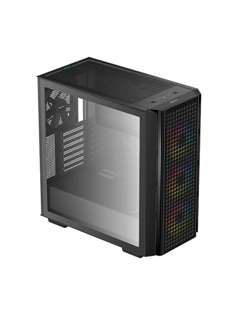 Deepcool MID TOWER CASE CG540 Side window Black Mid-Tower Power supply included No