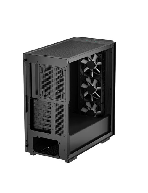 Deepcool MID TOWER CASE CG540 Side window Black Mid-Tower Power supply included No