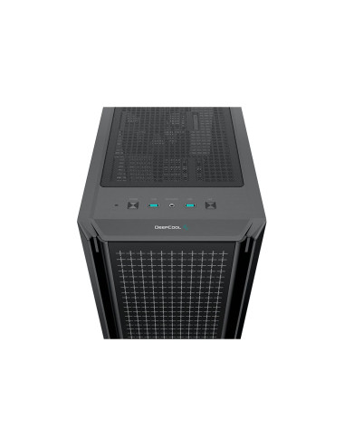 Deepcool MID TOWER CASE CG540 Side window Black Mid-Tower Power supply included No