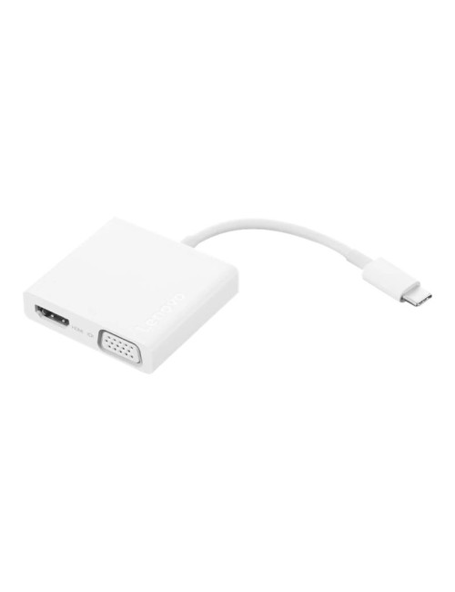 Lenovo USB-C 3-in-1 Travel Hub Power Adapter VGA, HDMI, USB 3.0