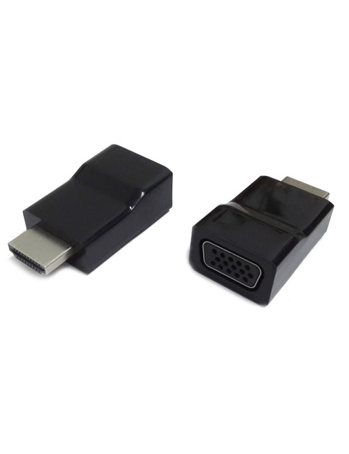 Gembird HDMI to VGA adapter, single port Black