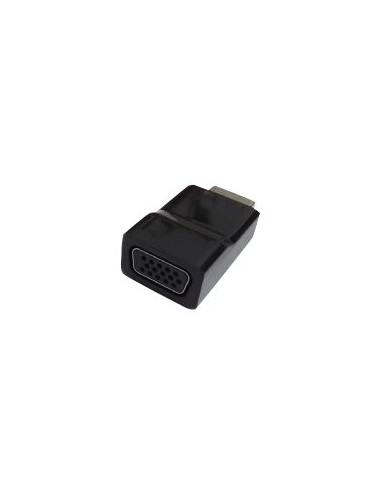 Gembird HDMI to VGA adapter, single port Black