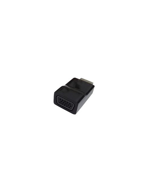 Gembird HDMI to VGA adapter, single port Black