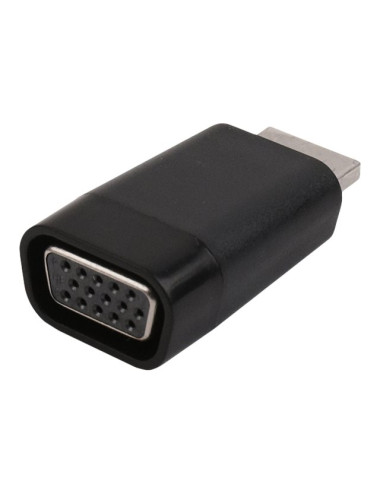 Gembird HDMI to VGA adapter, single port Black