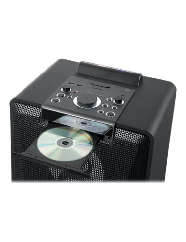 Muse Party Box Double Bluetooth CD Speaker M-1990 DJ 1000 W Wireless connection Black Bluetooth