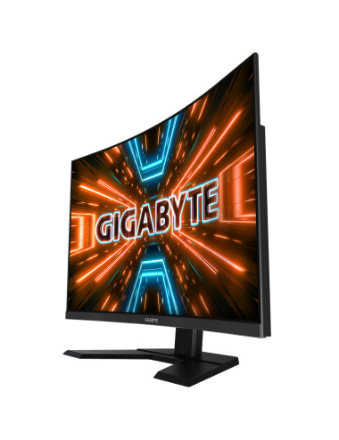 Gigabyte Gaming Monitor G32QC A 31.5 " VA QHD 2 560 x 1440 pixels 1 ms 350 cd/m Black 165 Hz HDMI ports quantity 2