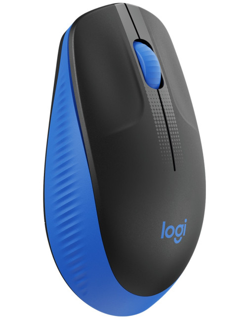 Logitech Full size Mouse M190 Wireless Blue USB