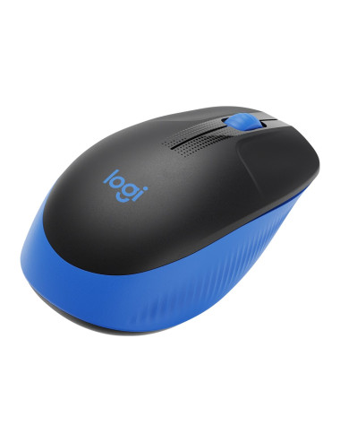 Logitech Full size Mouse M190 Wireless Blue USB