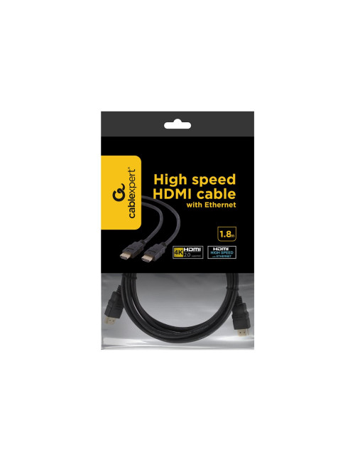 Cablexpert CC-HDMI4-6 Black HDMI to HDMI 1.8 m