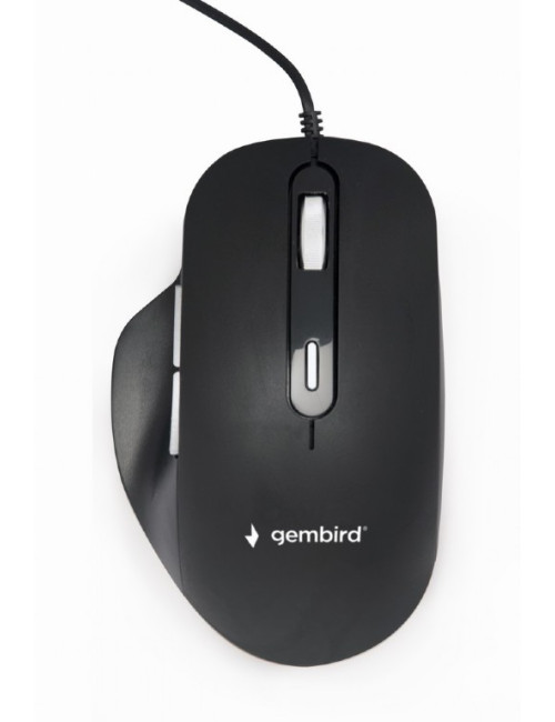 Gembird Optical USB LED Mouse MUS-6B-02 Optical mouse Black