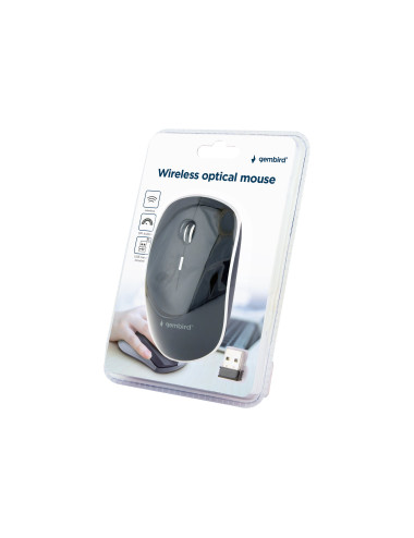 Gembird Optical USB LED Mouse MUS-6B-02 Optical mouse Black