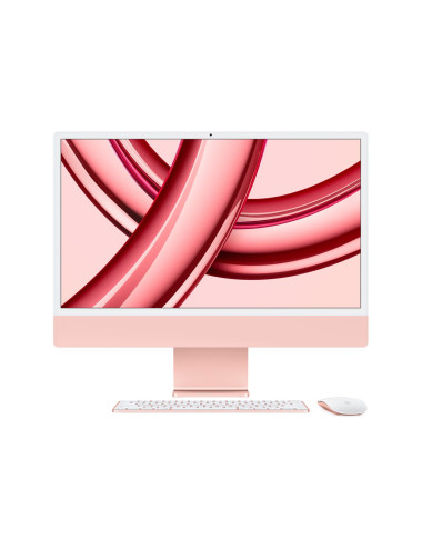 Apple iMac 24 4.5K Retina, Apple M3 8C CPU, 8C GPU/8GB/256GB SSD/Pink/INT Apple